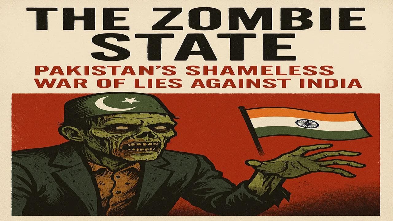 The Zombie State: Pakistan’s Shameless War of Lies Against India