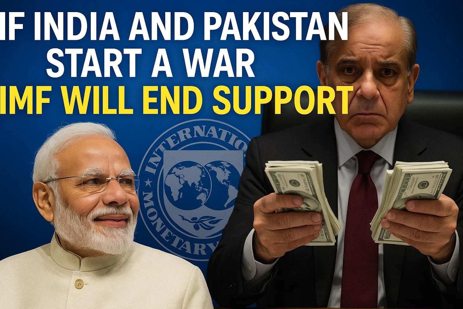 If India and Pakistan start a War then IMF will end support